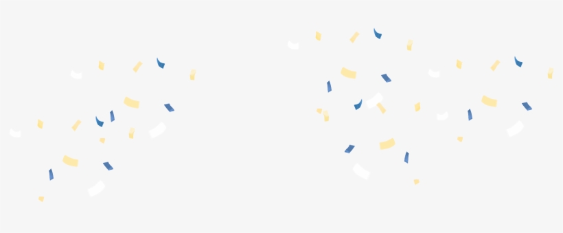 Confetti - Graphic Design, transparent png download