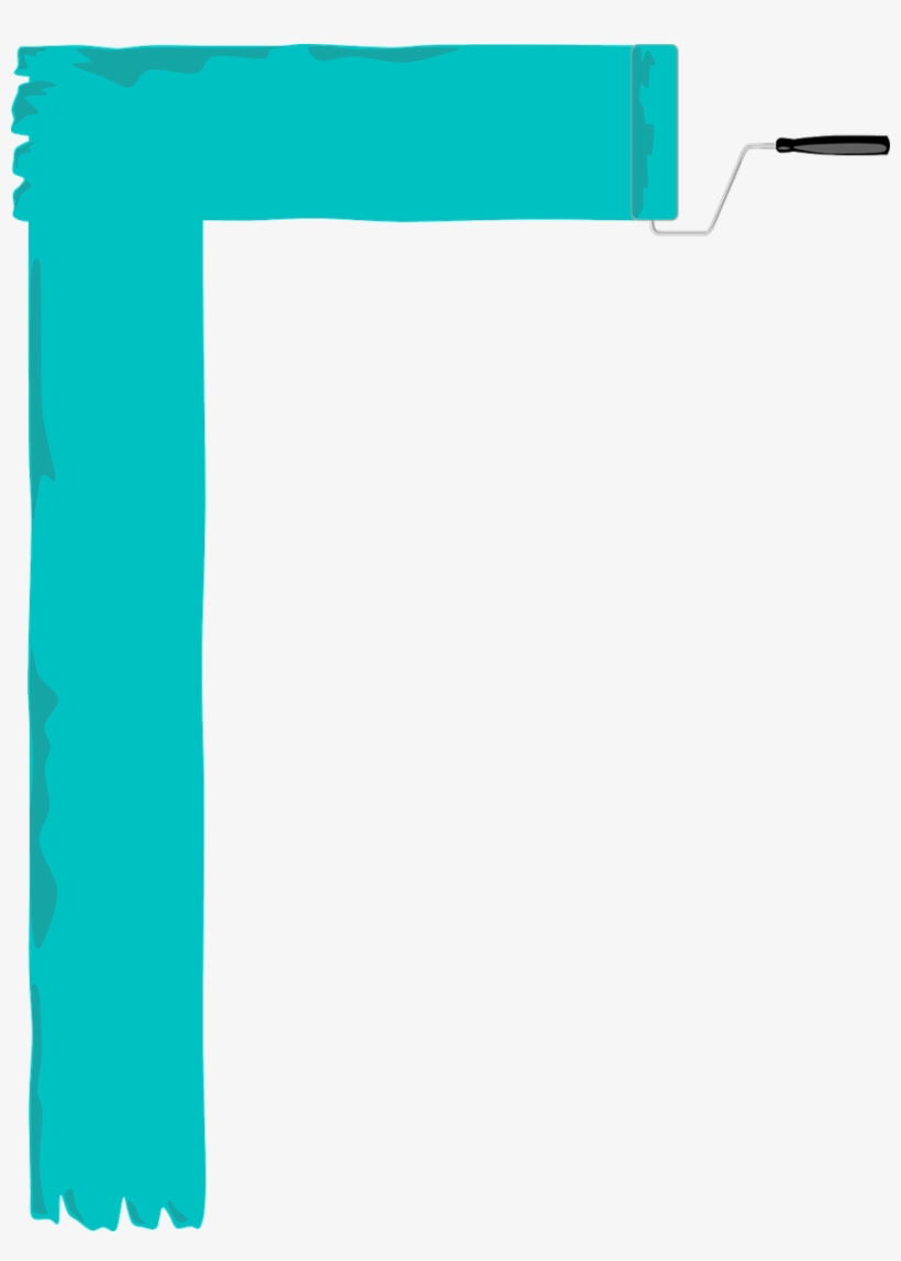 Download Paint Roller Border Clipart Paint Rollers Clip Art - Border