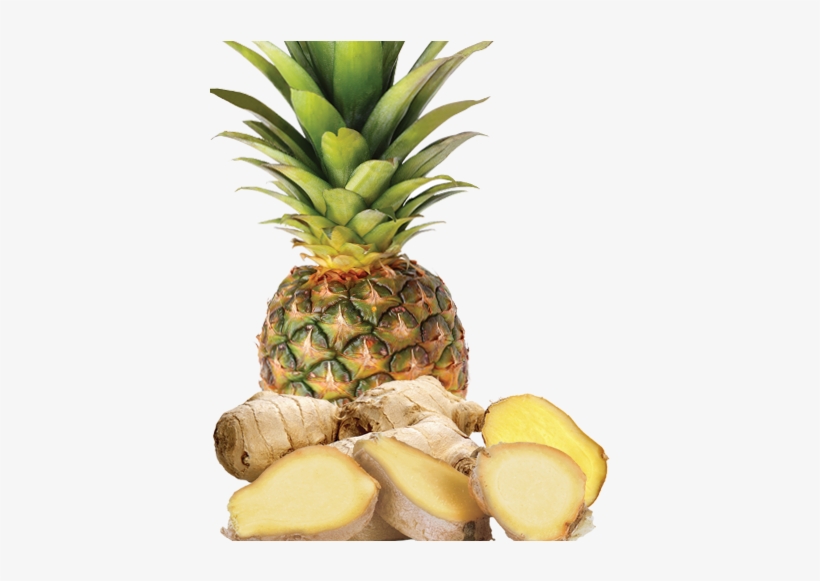Wholepineappleandginger - Pineapple And Ginger Png, transparent png download