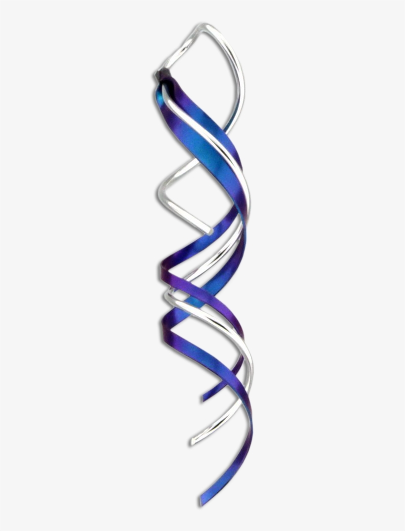 Confetti Spiral Earrings - Mark Steel, transparent png download