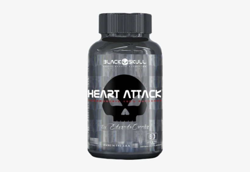 Blackskull Usa Heart Attack 60 Capsules - L Carnitina Black Skull, transparent png download