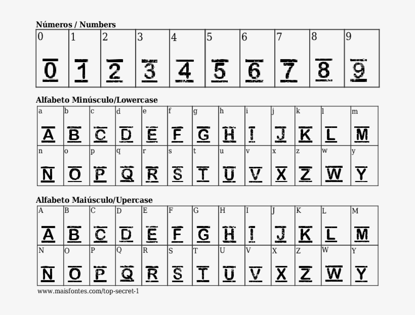 Font Details Top Secret - Font De Cordel Gratis, transparent png download