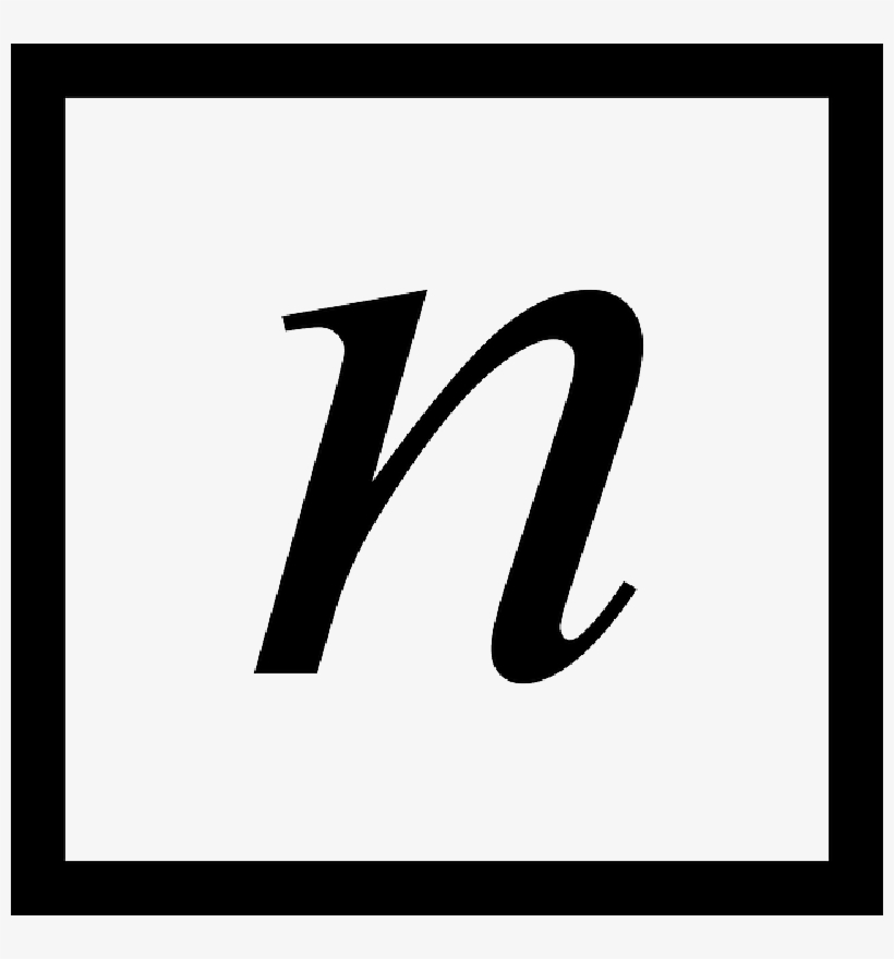Mb Image/png - Square N, transparent png download