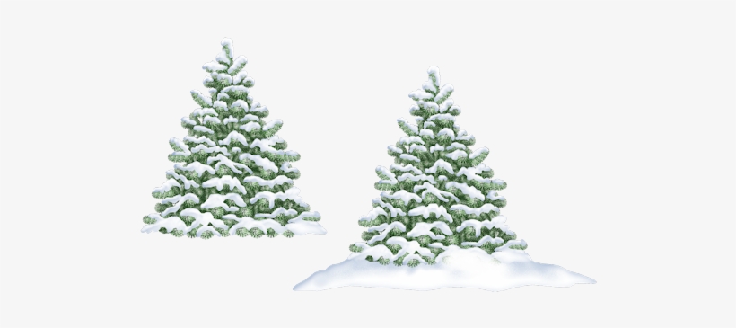 Winter-tree Black - Christmas Tree, transparent png download