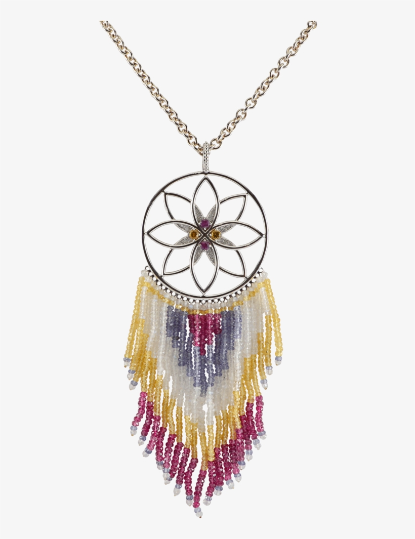 Dreamcatcher Necklaces - Dream Catchers In Silver, transparent png download