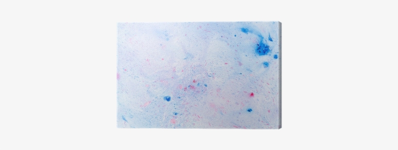 Blue Watercolor Background Texture Canvas Print • Pixers® - Watercolor Paint, transparent png download