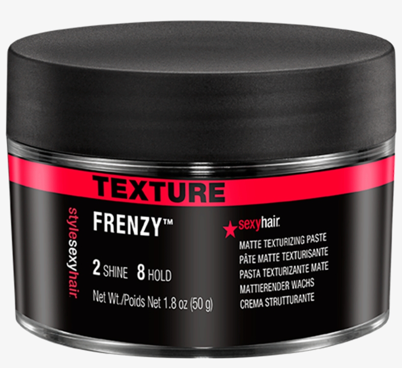 Style Sexy Hair - Sexy Hair Style Sexy Frenzy Matte Texturizing Paste, transparent png download