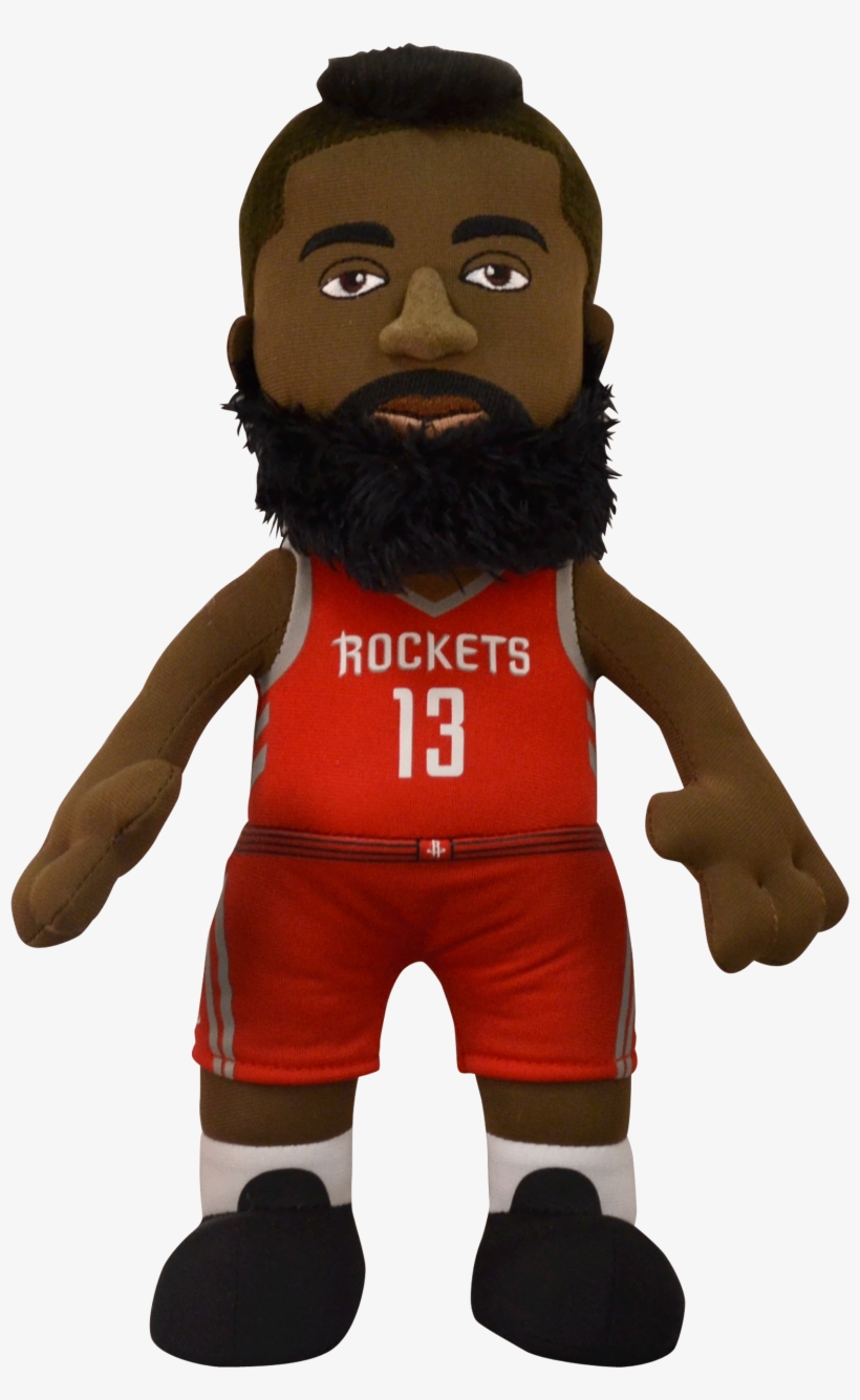 Houston Rockets® James Harden 10" Plush Figure, transparent png download