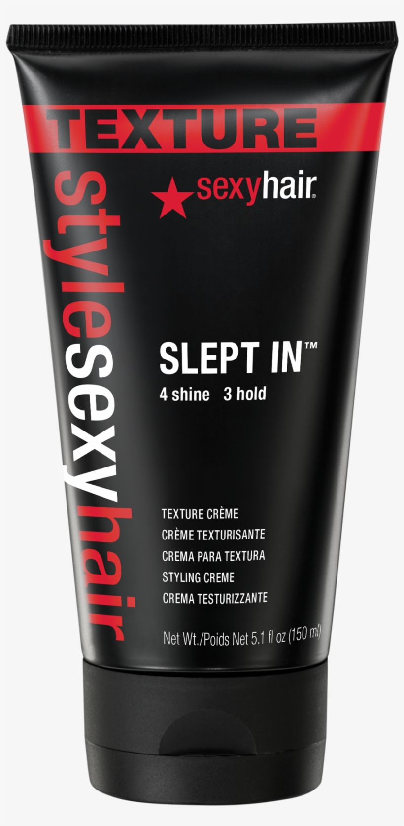 Slept In Texture Crème - Sexy Hair Style Slept In Hair Cream 150ml, transparent png download
