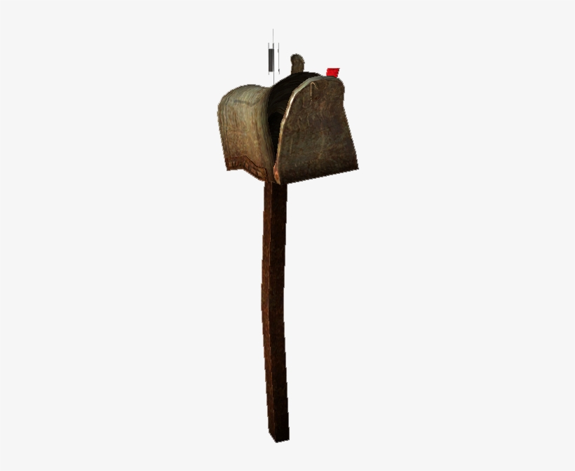Rigged Mailbox - Old Mailbox Png, transparent png download