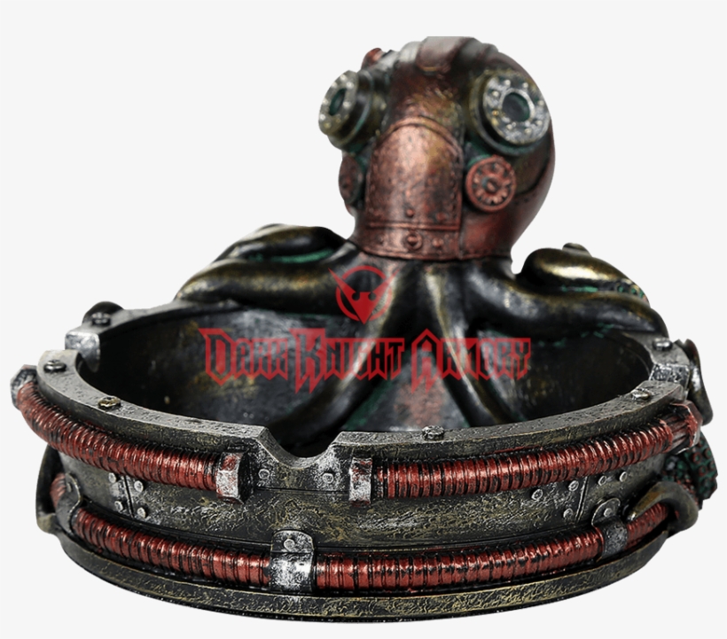 Steampunk Octopus Ashtray - Ashtray, transparent png download