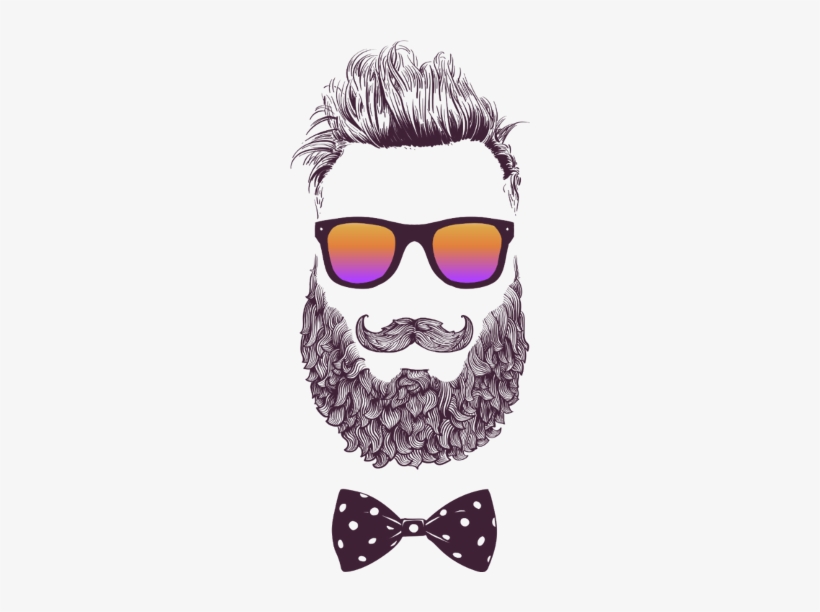 Beard Hipster Man Silhouette Sakal - 우리 몸은 아직 원시시대, transparent png download