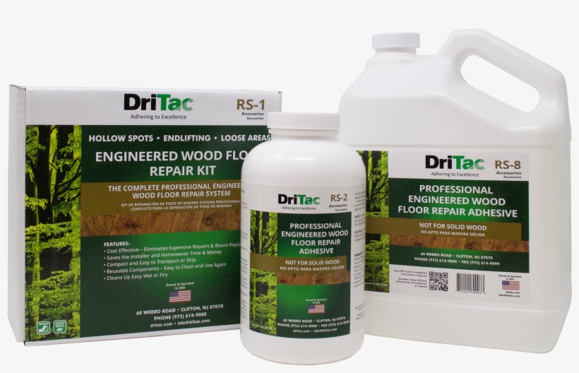 Dritac Engineered Wood Floor Repair Kit - Dri Tac Flooring Products Llc, transparent png download