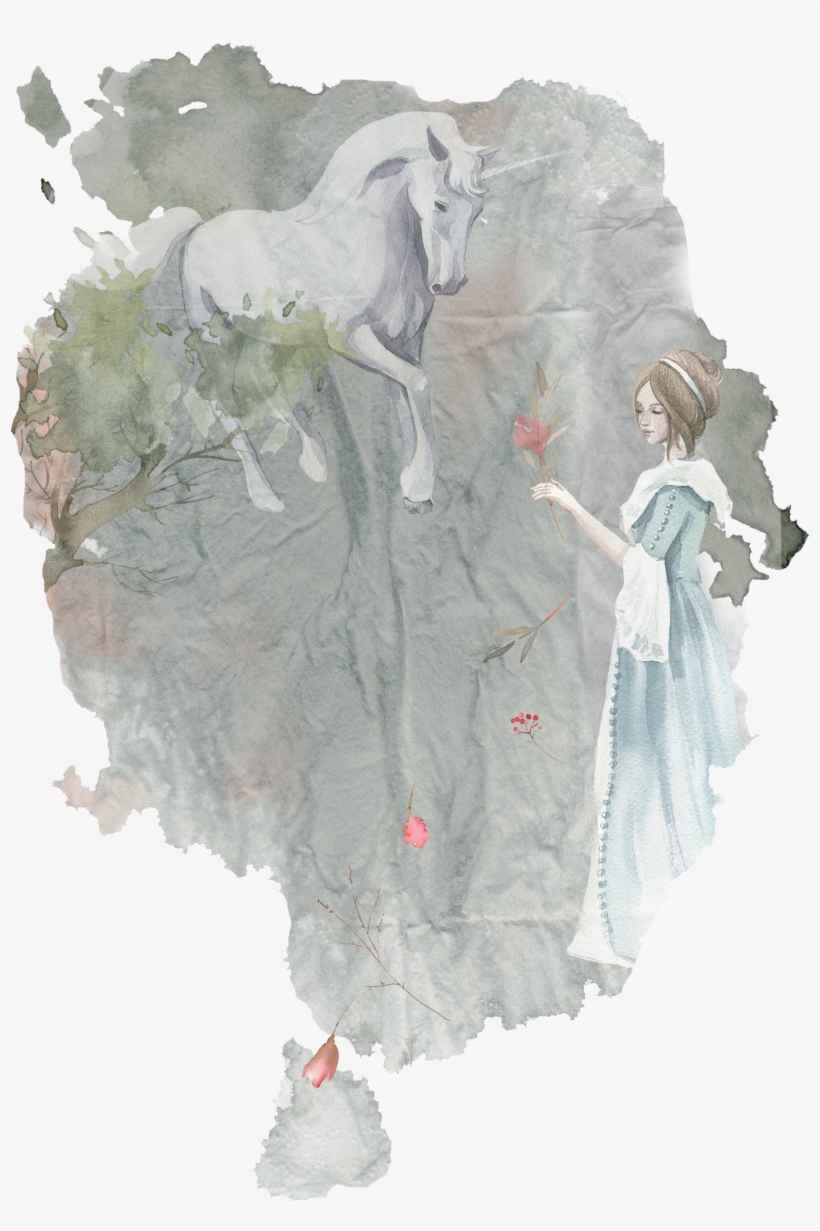 Step Into Periwinkle's Wardrobe - Watercolor Painting, transparent png download