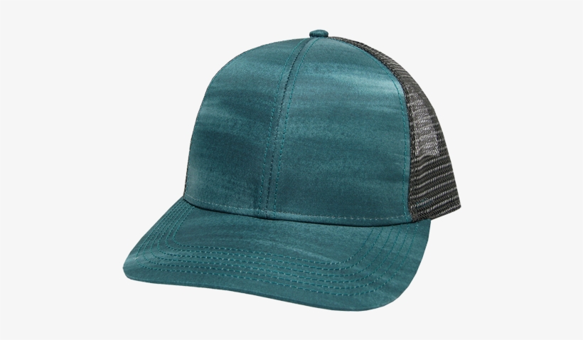 Marine Blue Brushstroke Trucker - Baseball Cap, transparent png download