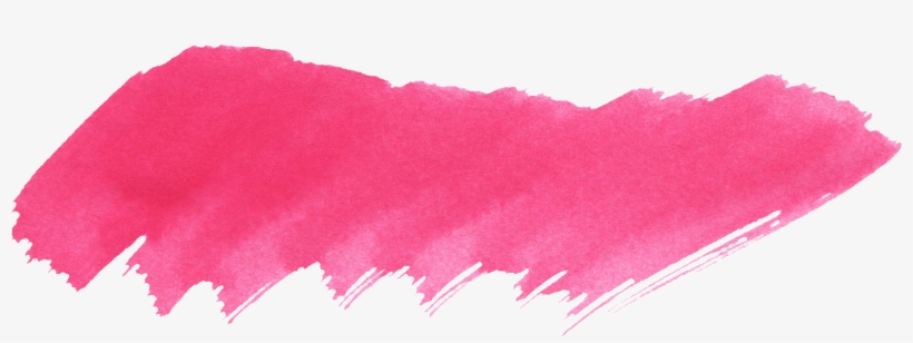 37 Red Watercolor Brush Stroke Vol - Watercolor Painting, transparent png download