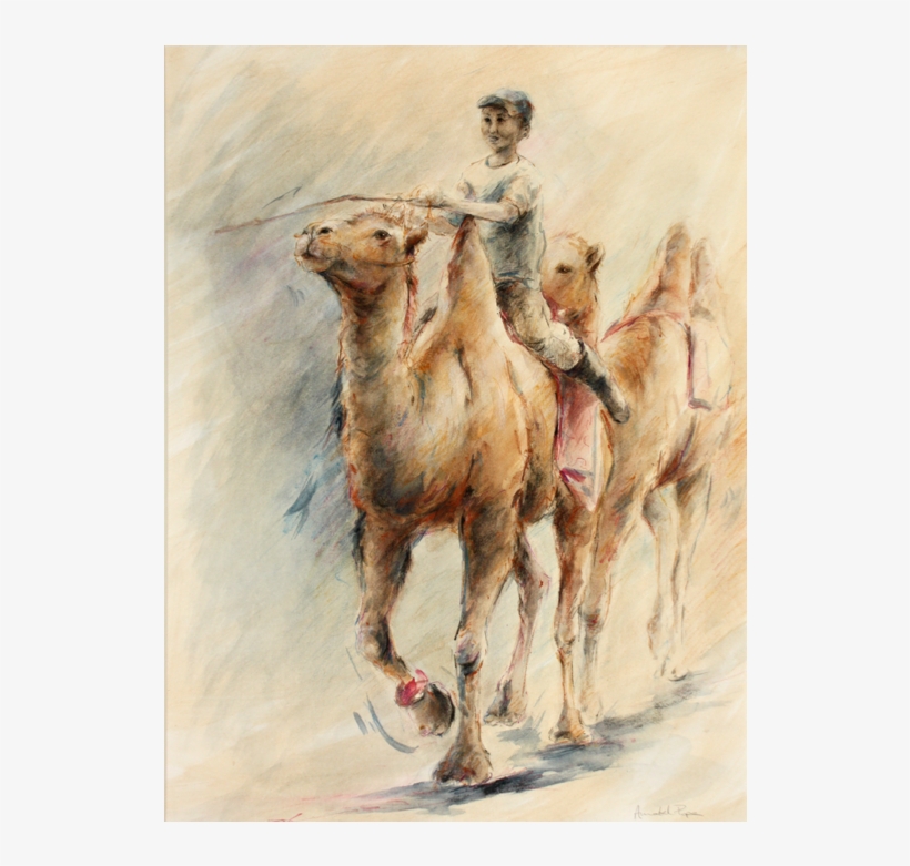 Camel Rides - Painting, transparent png download