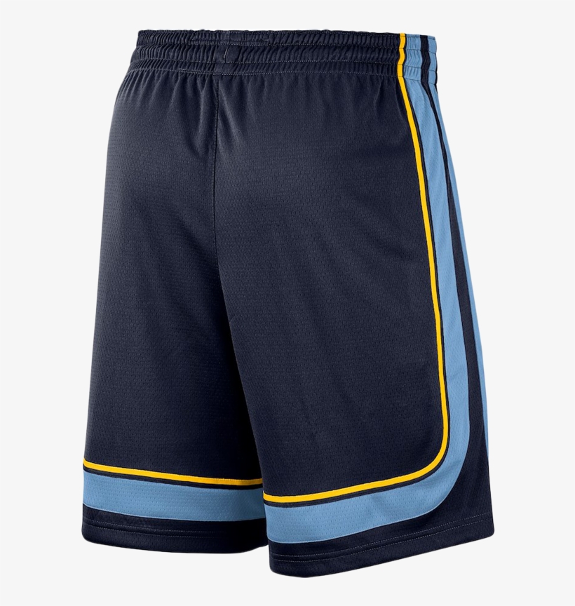 Men Memphis Grizzlies Navy Icon Edition Swingman Basketball - Board Short, transparent png download