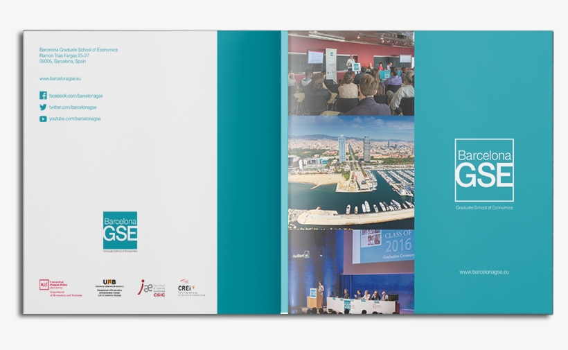 Institutional Brochure 2017 1 - Barcelona Graduate School Of Economics, transparent png download