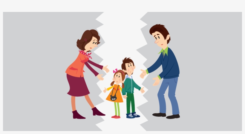 Single Parenting After Divorce - Papel Social Familia, transparent png download