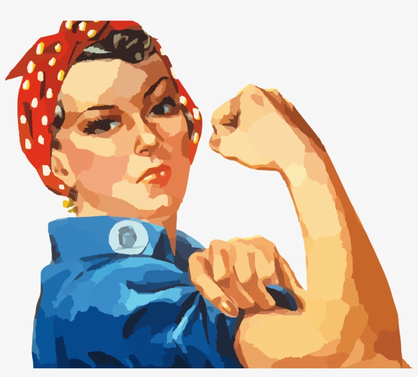 Transparent Rosie The Riveter Clipart Transparent Png 1627x1277 Free Download On Nicepng