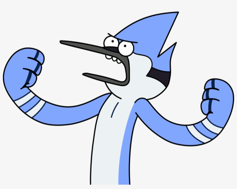 Regularshow Sticker - Regular Show Mordecai, transparent png download