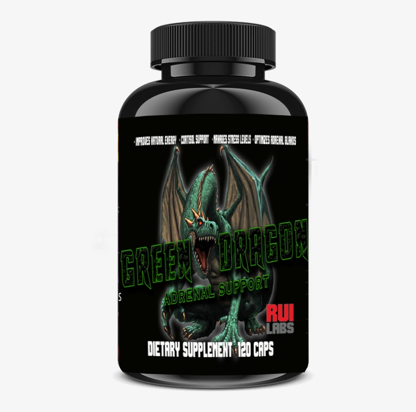 Green Dragon Adrenal Support - Stallion, transparent png download
