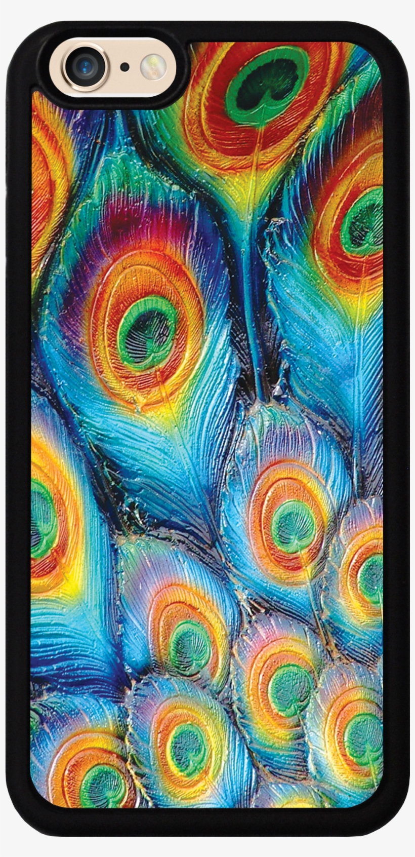 Peacock Feathers Multicolored Case - Перья Фактура, transparent png download