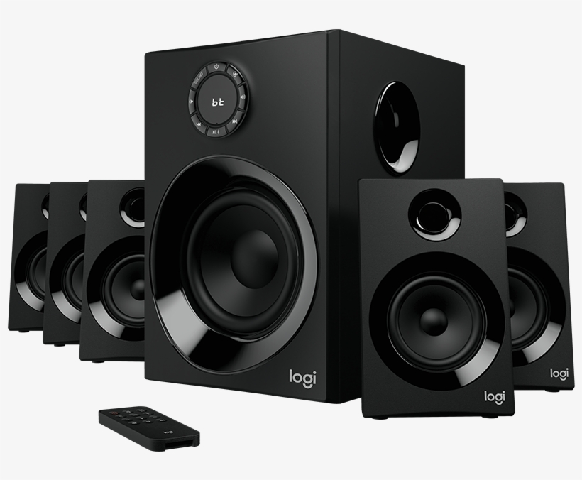 1 Surround Sound Speaker System - Logitech Z606, transparent png download