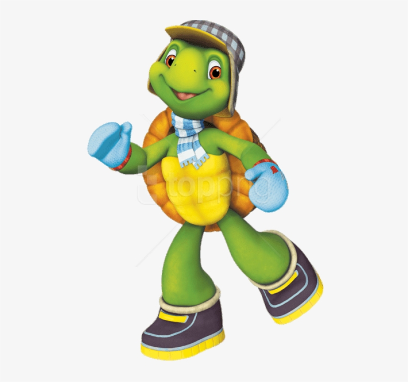 Free Png Download Franklin In Winter Clothes Clipart - Franklin The Turtle Shoes, transparent png download