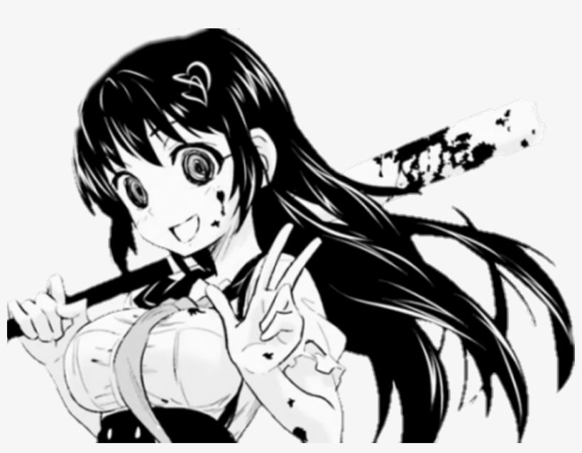 Yandere Sticker - Yandere Manga Transparent, transparent png download