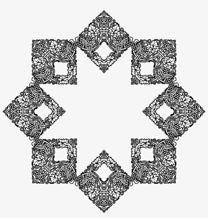 This Free Icons Png Design Of Grapevine Frame Extrapolated, transparent png download