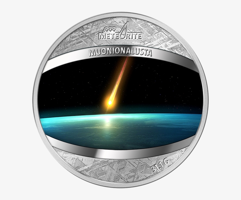 Niue 2016 1$ Muonionalusta Meteorite 1 Oz Proof Pure - Muonionalusta Meteorite Coin, transparent png download