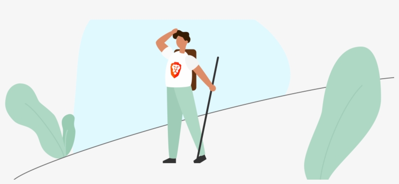 A Brave World A Browser For Now - Illustration, transparent png download