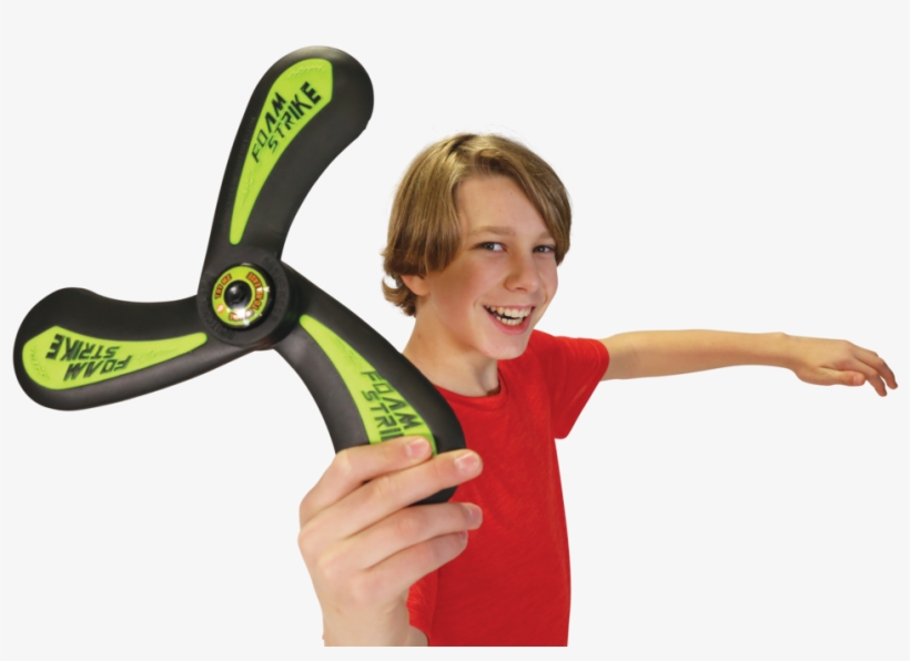 Mbs Boomerang Flat - Holding Trophy, transparent png download