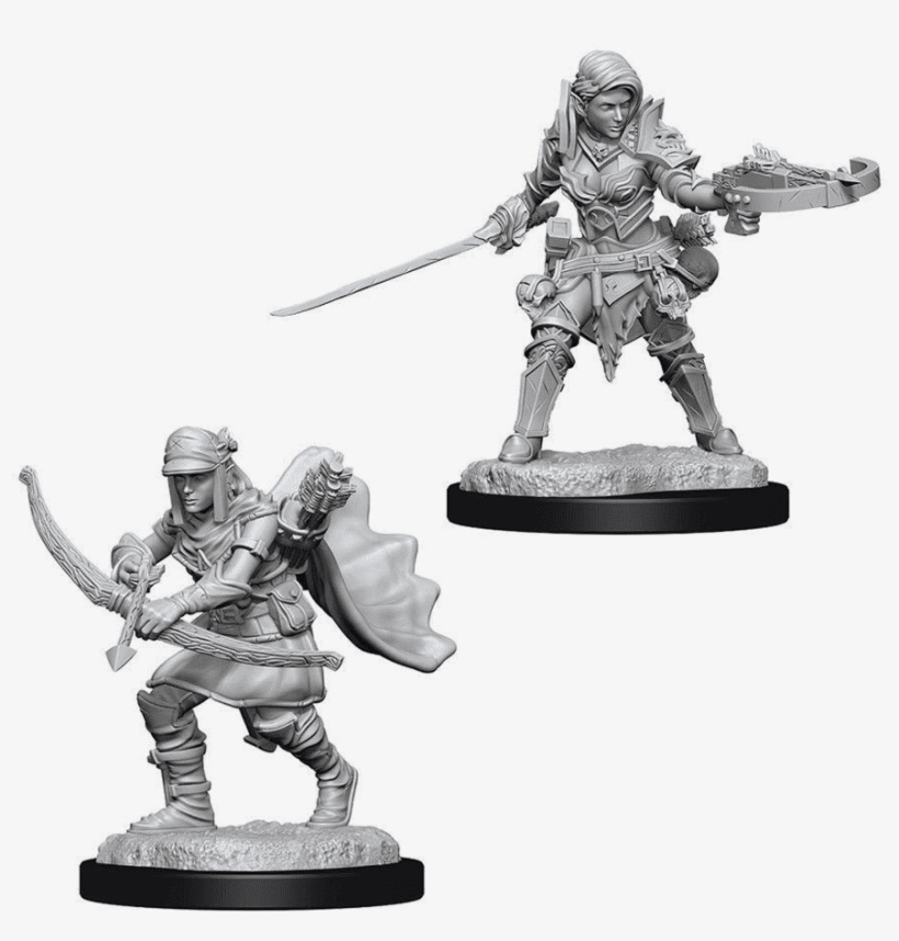 Pathfinder Battles Deep Cuts - Pathfinder Battles Deep Cuts Unpainted Miniatures Female, transparent png download