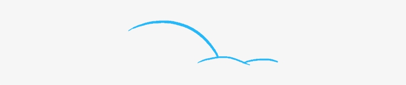 How To Draw Rainbow - Line Art, transparent png download