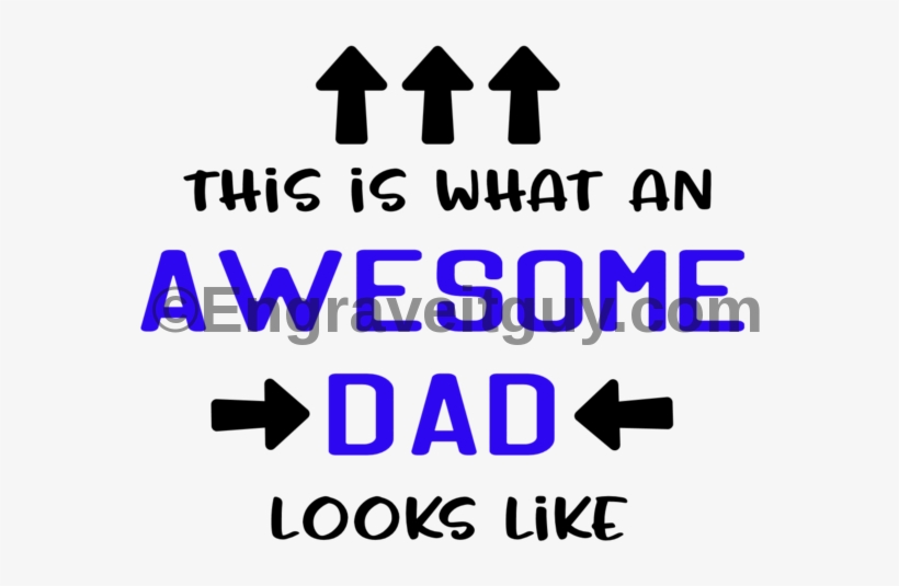 Awesome Dad Vk - Graphic Design, transparent png download