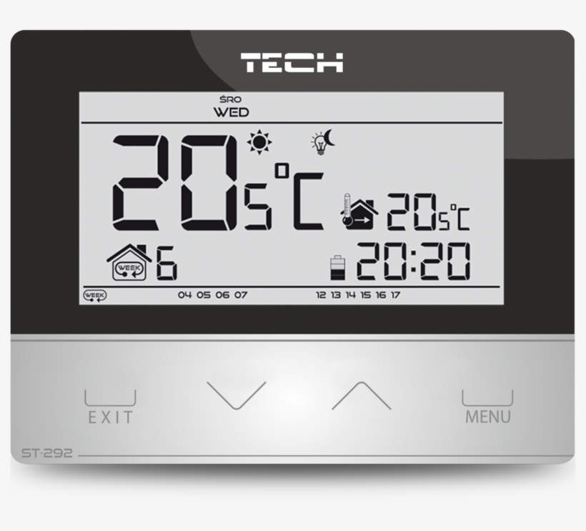 Room Thermostat Tech St-292 V3 - Sterownik Do Pieca Tech, transparent png download