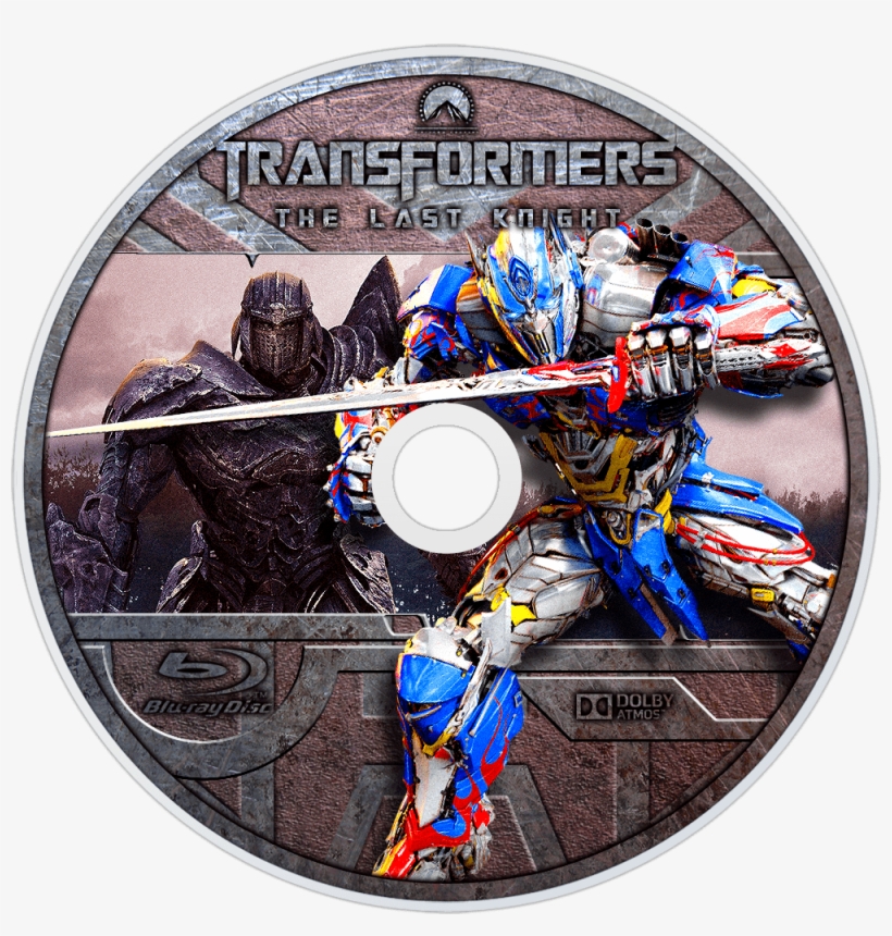 Transformers The Last Knight Bluray Cd, transparent png download