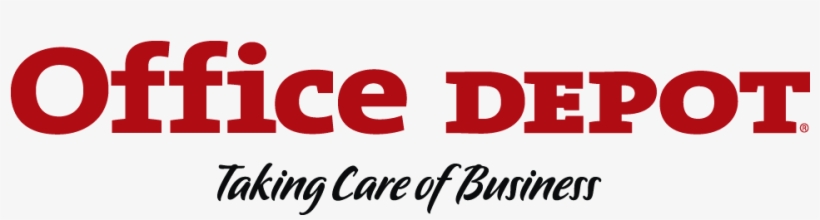 Logo Office Depot - Carmine, transparent png download
