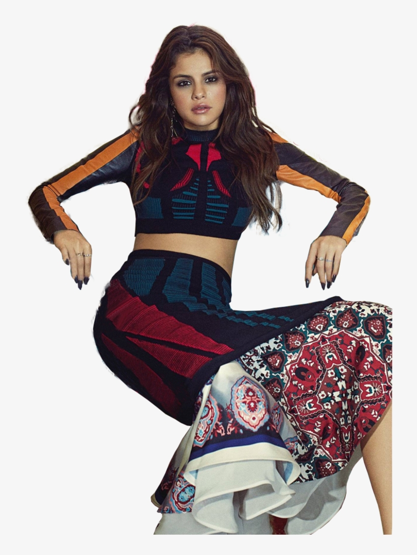 Selena Png - Selena Gomez Magazine Cover Vogue, transparent png download