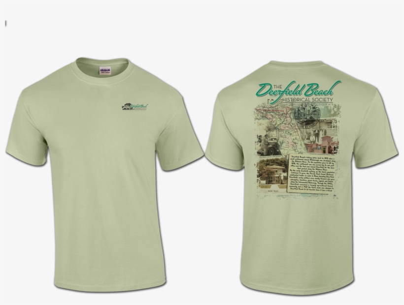 Deerfield Beach Historical Society - 25 Years Together Shirt, transparent png download