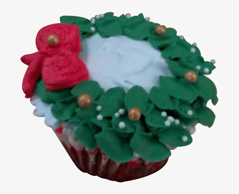 Sweet Life Christmas Wreath - Cupcake, transparent png download