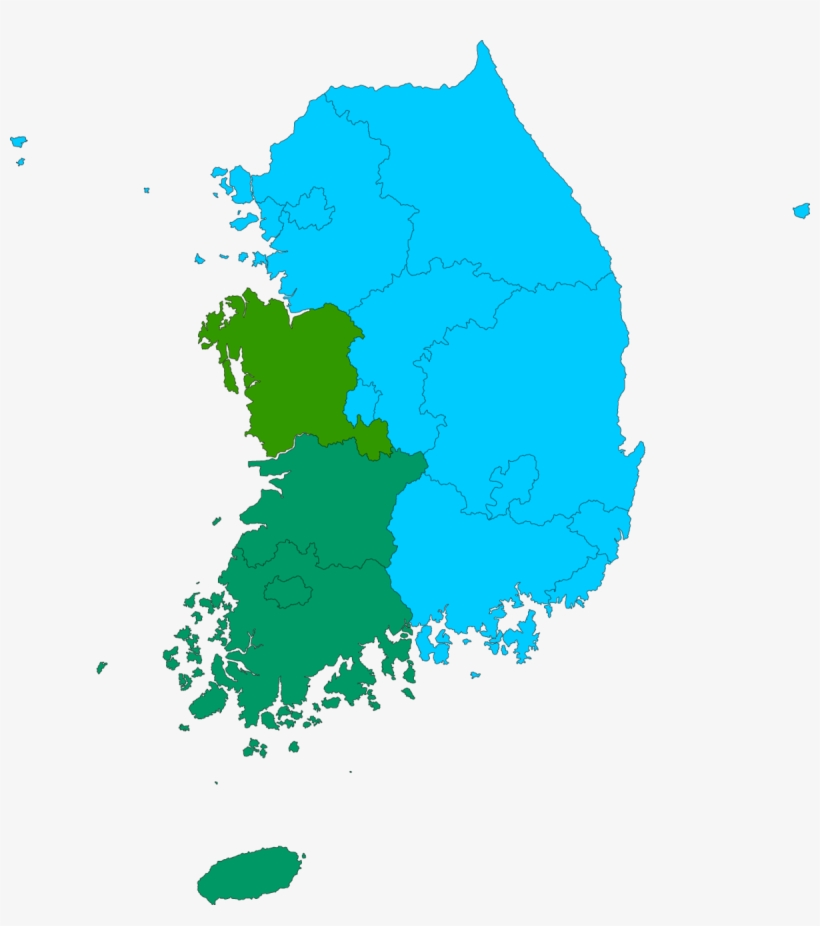2002 South Korean Local Elections - Capital Of South Korea Map, transparent png download