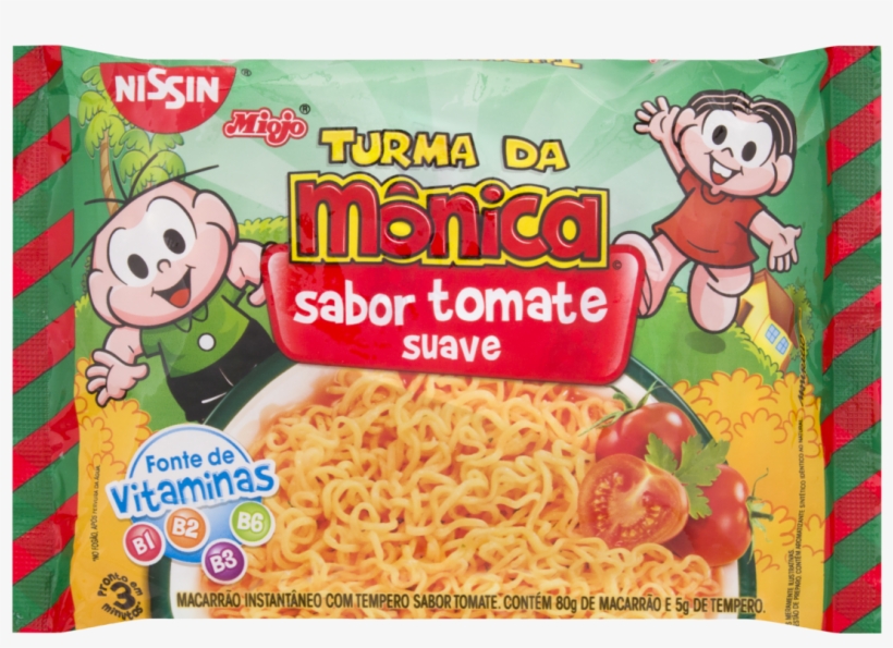 Macarr O Instant Neo Nissin Turma Da - Nissin Lamen, transparent png download