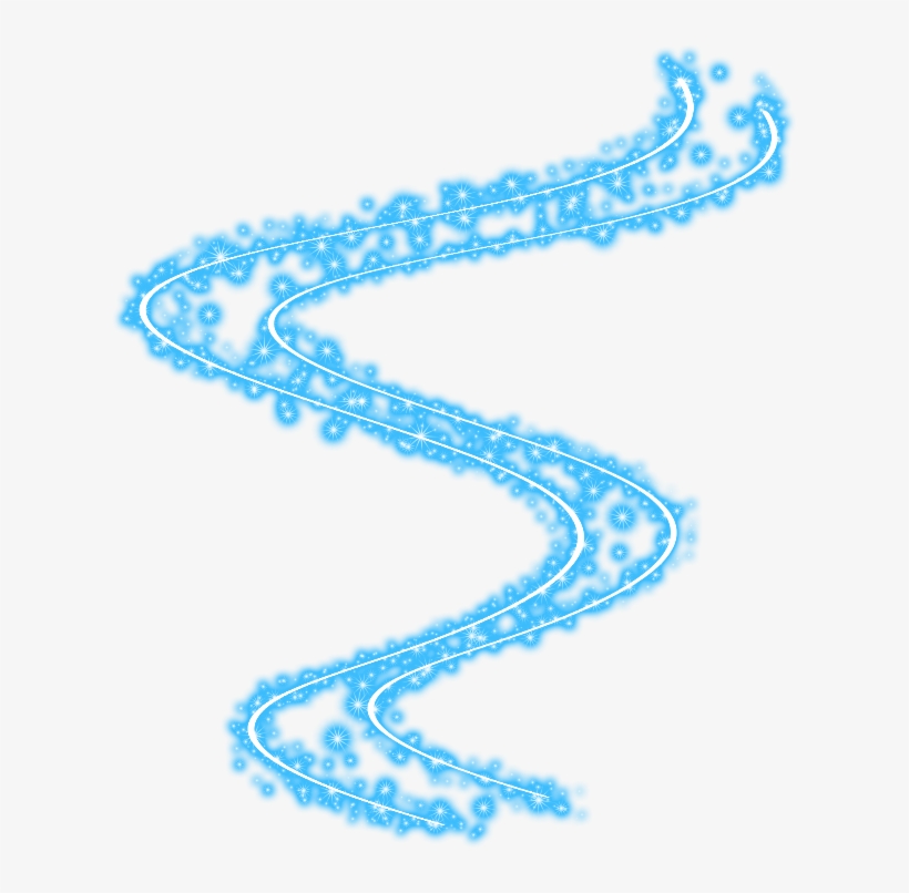 Edificação Azul - Fio De Luz Azul Png, transparent png download