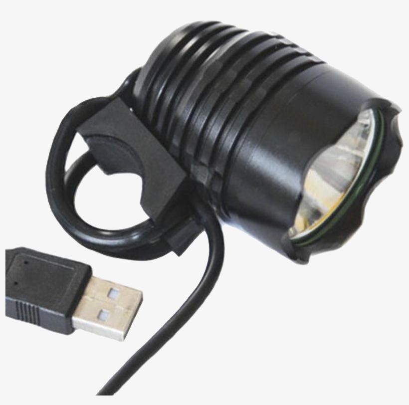 Led Usb Headlight-2 - Usb Flash Drive, transparent png download