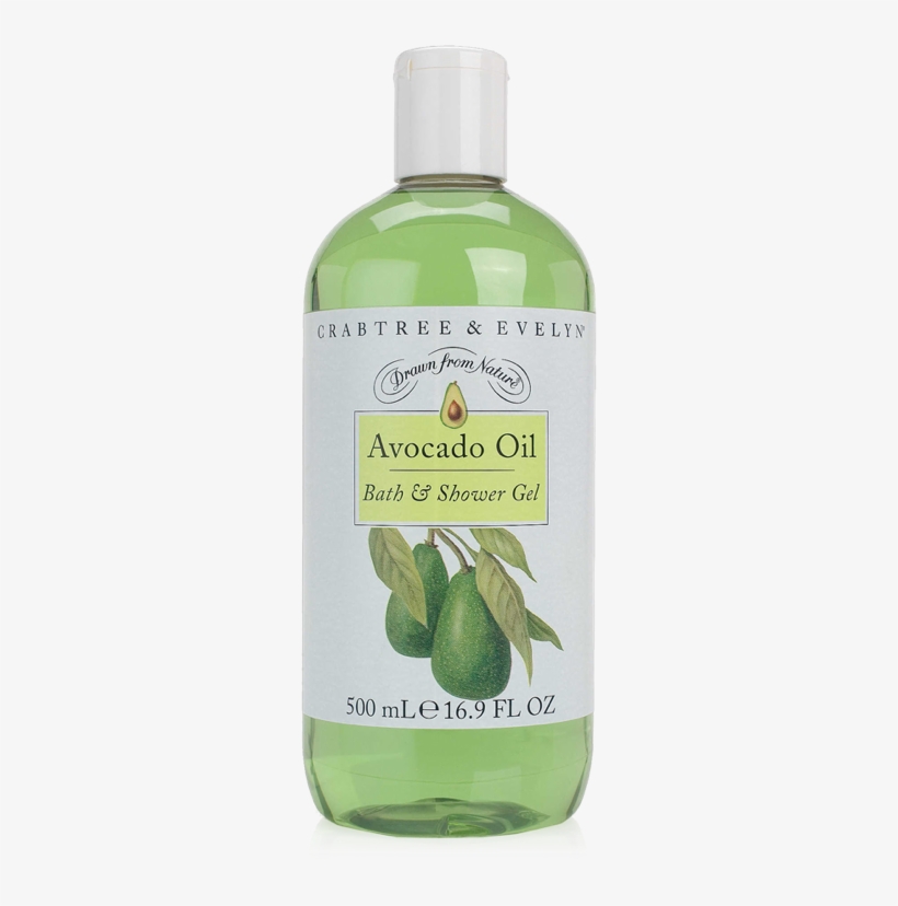 Avocado Oil Can Soothe And Heal Skin, Treating Sclerosis - Crabtree & Evelyn Avocado Oil Bath & Shower, transparent png download