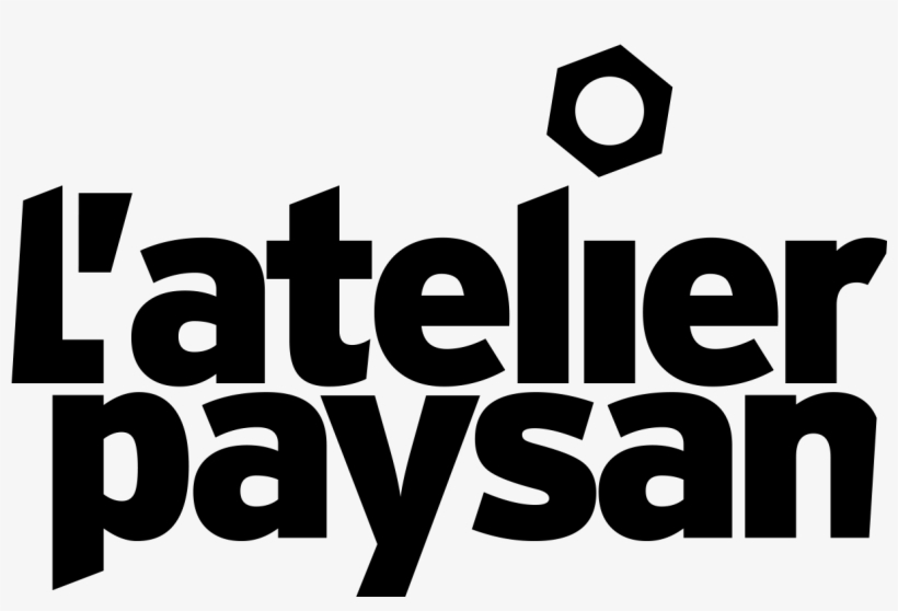 Logo Simple N B - Logo Atelier Paysan, transparent png download